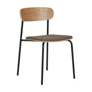 Set van 2 Stoelen Estepona, Bruin, 47x51x77 cm, EPIKASA