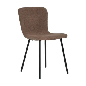 Set van 2 Stoelen Halden, Bruin, 44,5x52,5x76,5 cm, EPIKASA