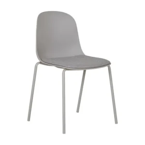 Set van 2 Stoelen Madalena, Grijs, 50x53x85 cm, EPIKASA