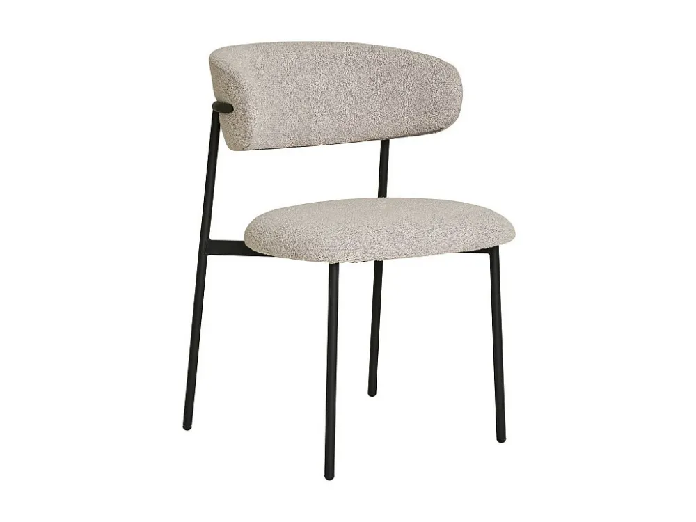 Set van 2 Stoelen Mira, Beige, 55x59x79,5 cm, EPIKASA