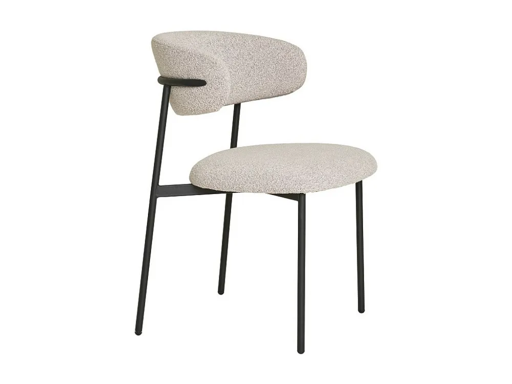 Set van 2 Stoelen Mira, Beige, 55x59x79,5 cm, EPIKASA