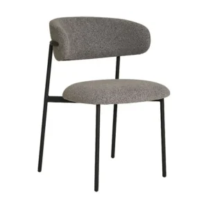 Set van 2 Stoelen Mira, Grijs, 55x59x79,5 cm, EPIKASA