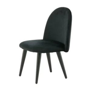 Kinderstoel VELVET KC 1NOS 40x42x60 Zwart