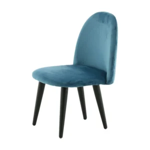 Kinderstoel VELVET KC 1NOS 40x42x61 Blauw