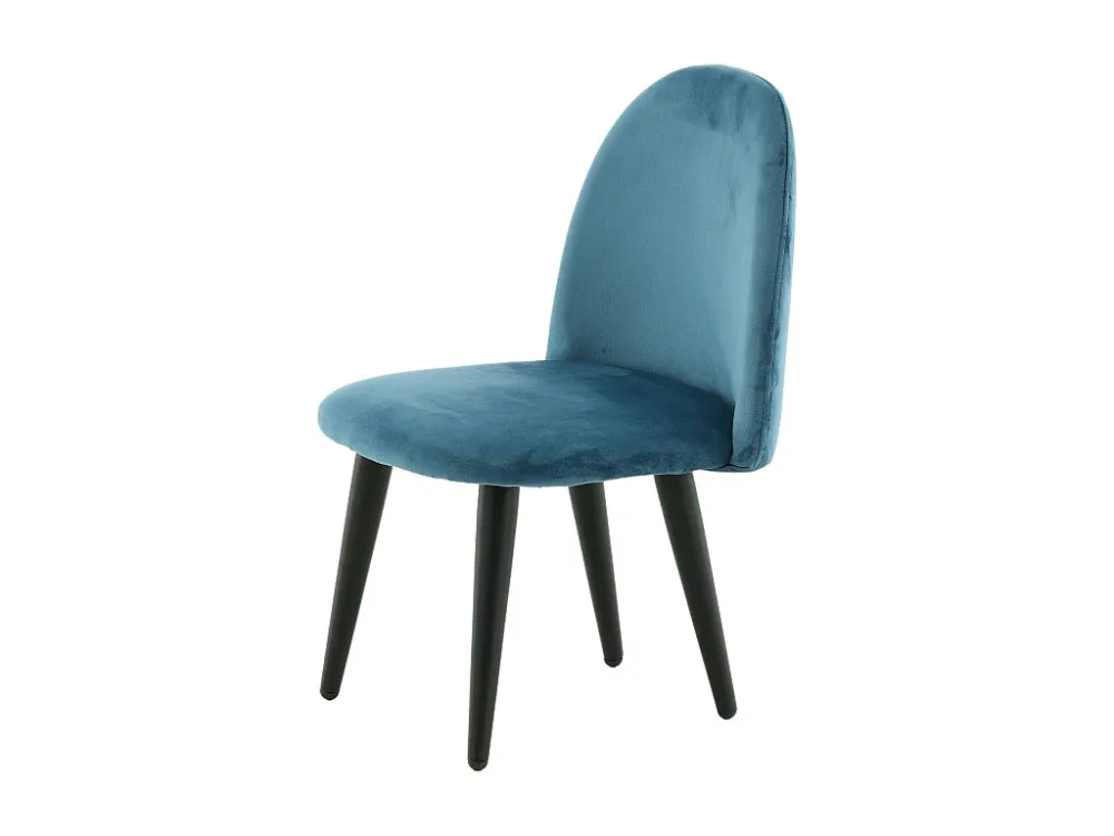 Kinderstoel VELVET KC 1NOS 40x42x61 Blauw