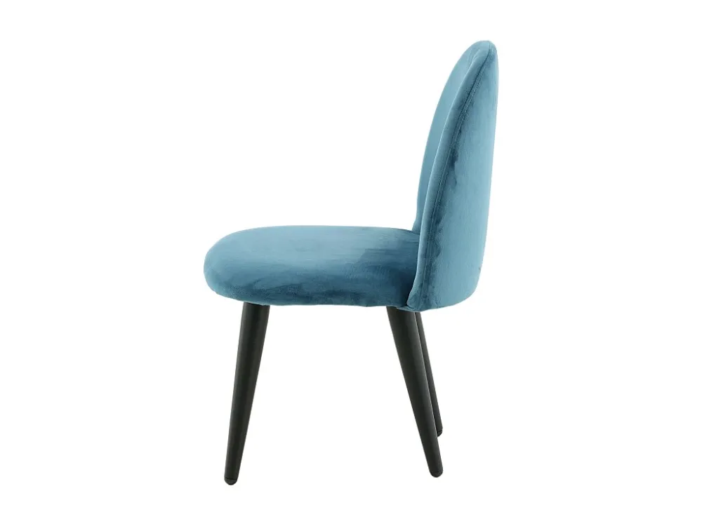 Kinderstoel VELVET KC 1NOS 40x42x61 Blauw