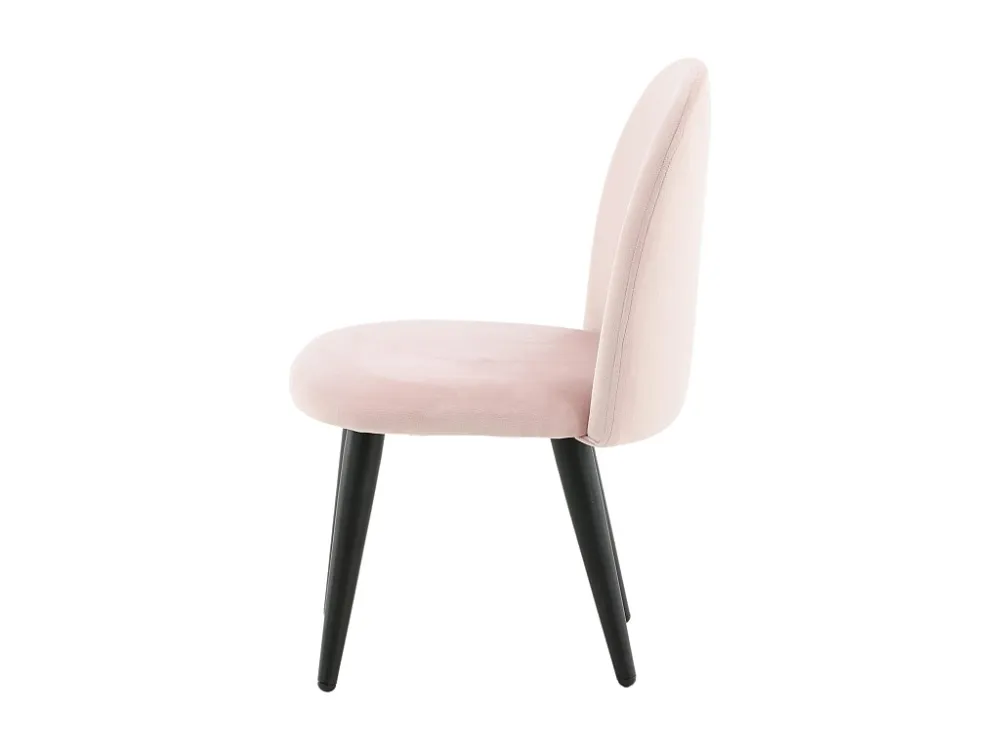 Kinderstoel VELVET KC 1NOS 40x42x61 Roze