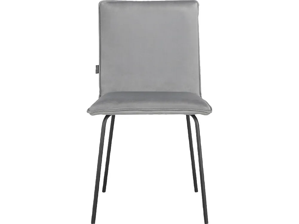 Nika Eetkamerstoel 2pk Grijs Loft24