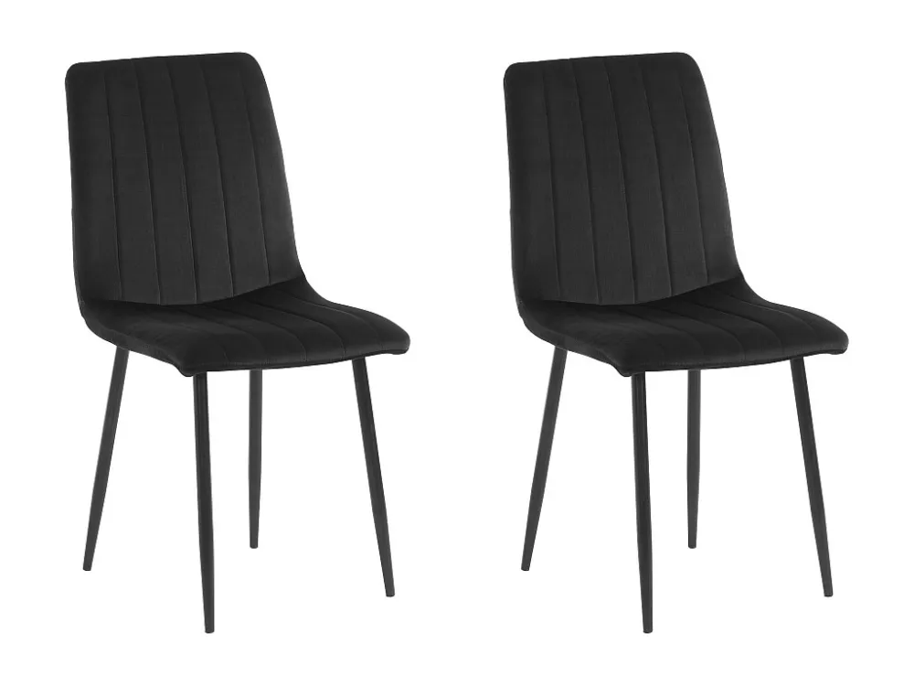 Stoel 2 PK Zwart Loft24