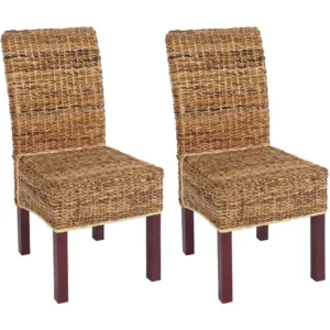 Eetkamerstoel Loiret (set van 2), licht, zonder kussen MCW