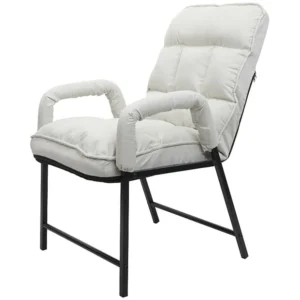 Eetkamerstoel MCW-K40, stof/textiel crème-beige