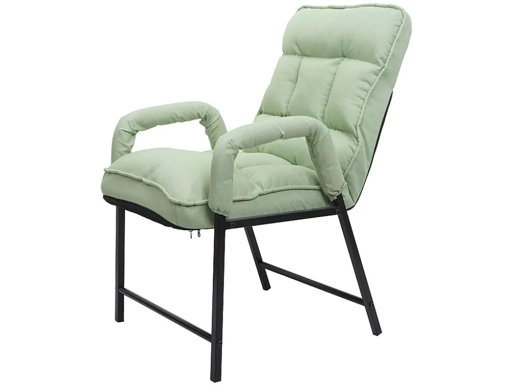 Eetkamerstoel MCW-K40, stof/textiel mintgroen