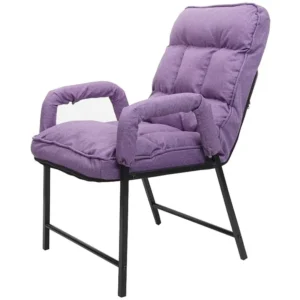 Eetkamerstoel MCW-K40, stof/textiel paars-lila