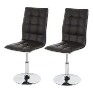MCW-C41 eetkamerstoel (set van 2), bruin