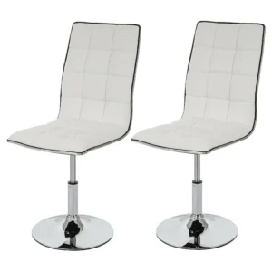 MCW-C41 eetkamerstoel (set van 2), wit