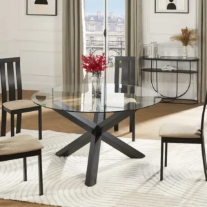 Set van 2 stoelen DOMINGO - Massief beuken - Wengé