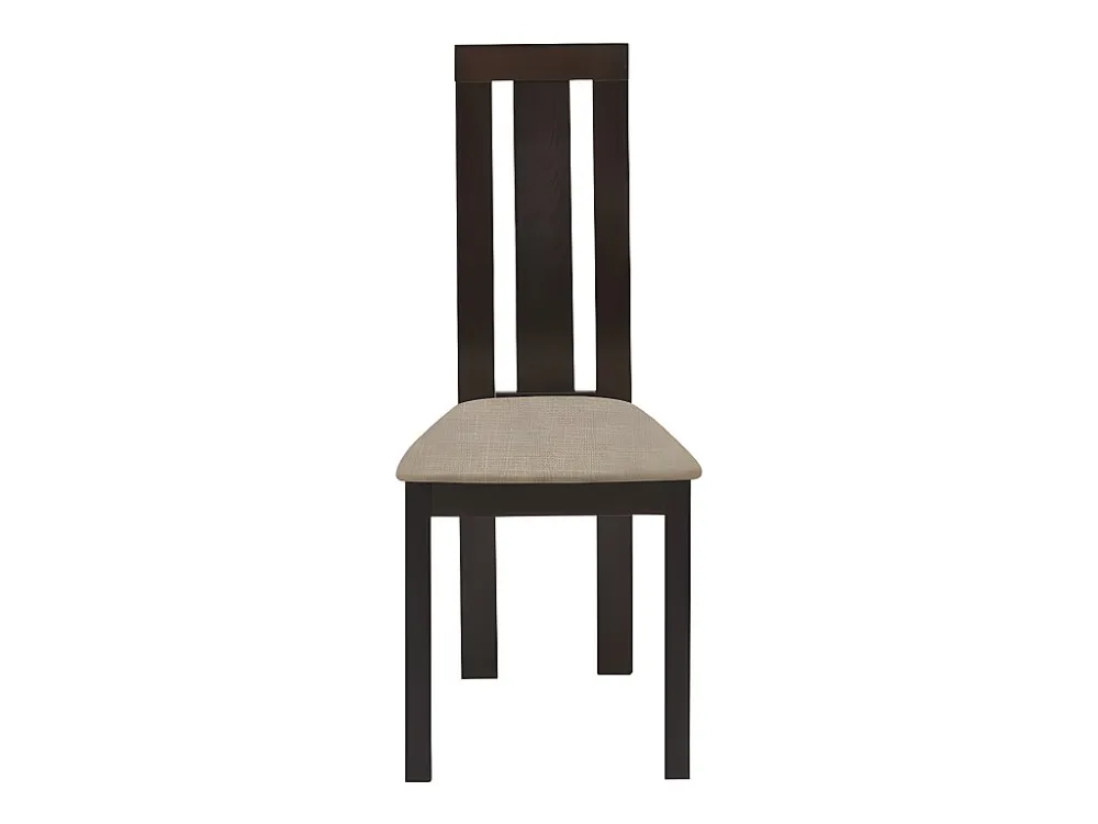Set van 6 stoelen DOMINGO - Massief beuken - Wengé