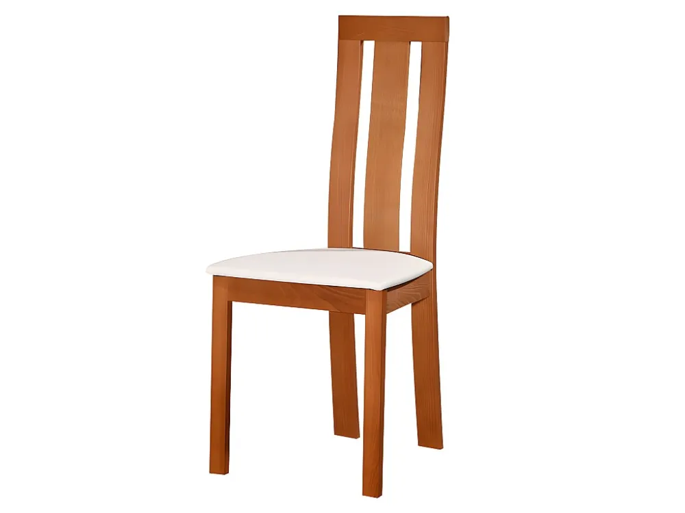 Set van 6 stoelen DOMINGO - Massief beuken eikenkleur