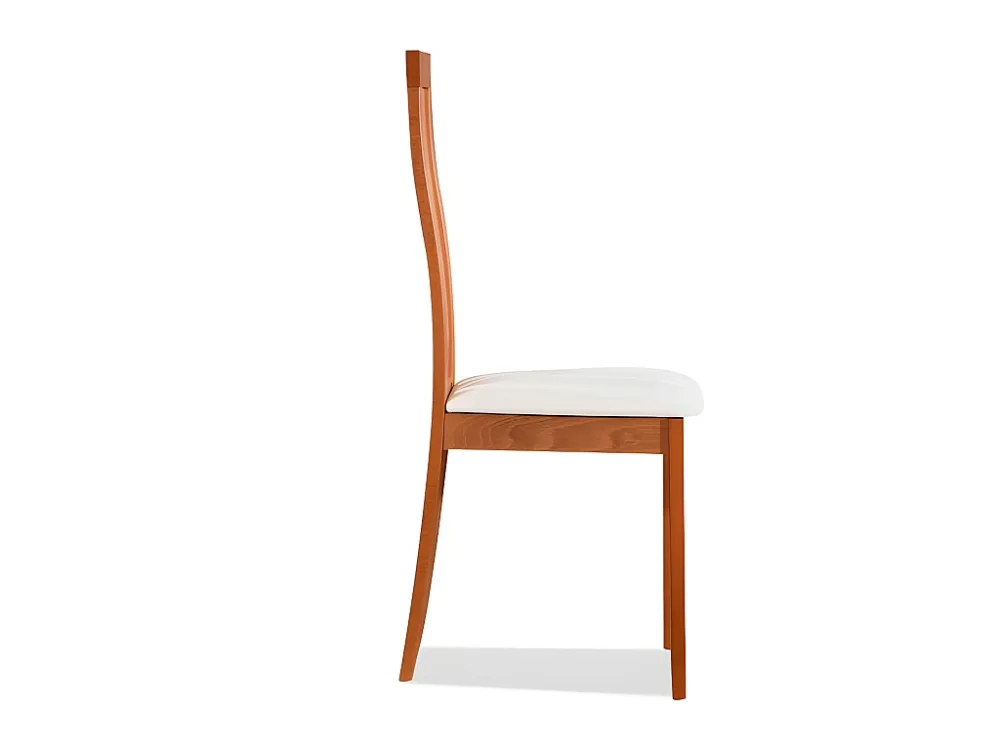 Set van 6 stoelen DOMINGO - Massief beuken eikenkleur