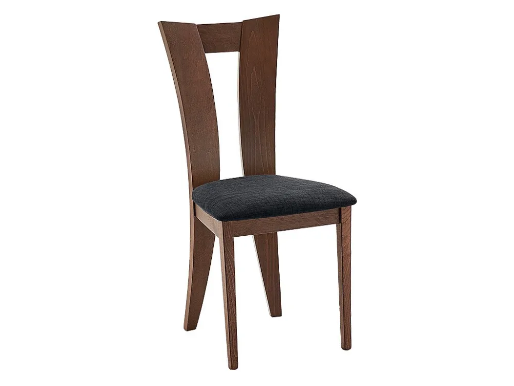 Set van 6 stoelen TIFFANY - Massief beuken - Kleuren : Noten en expresso - Koop nu online