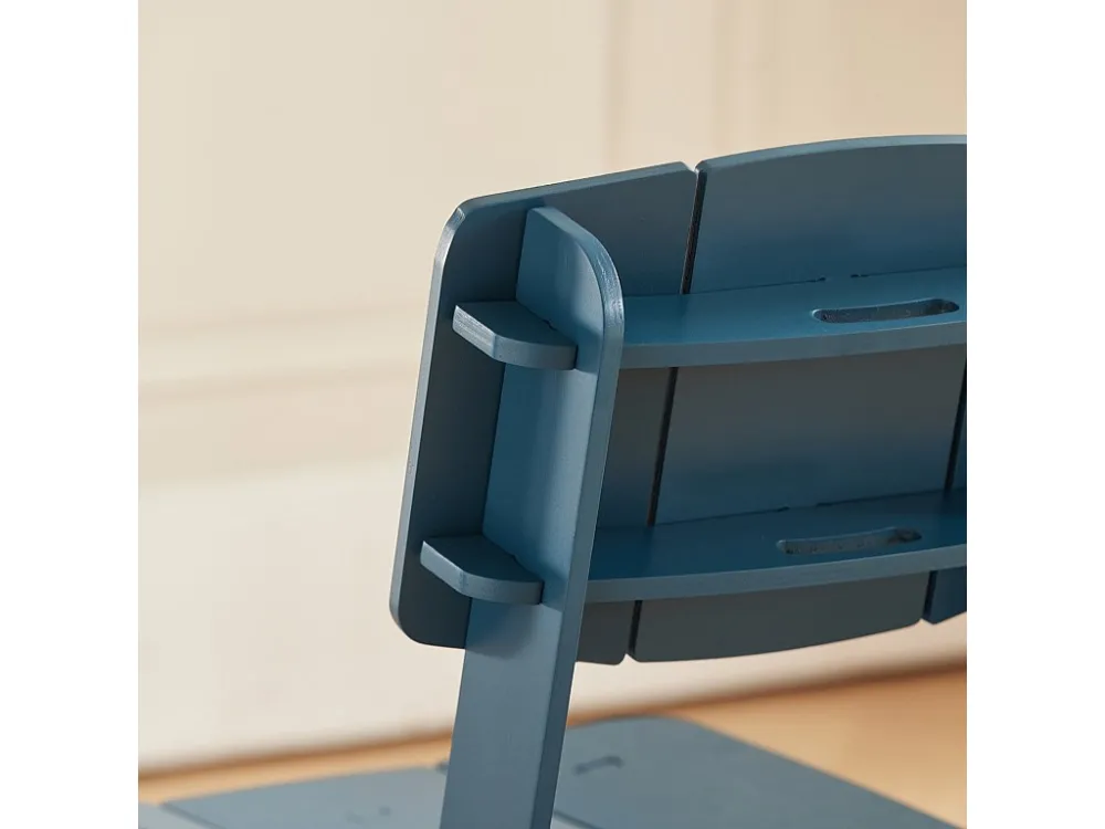 SoBuy Designstoel van hout Comfortabele ergonomische eetkamerstoel met rugleuning Bureaustoel, zithoogte 41 cm, pen- en ga...