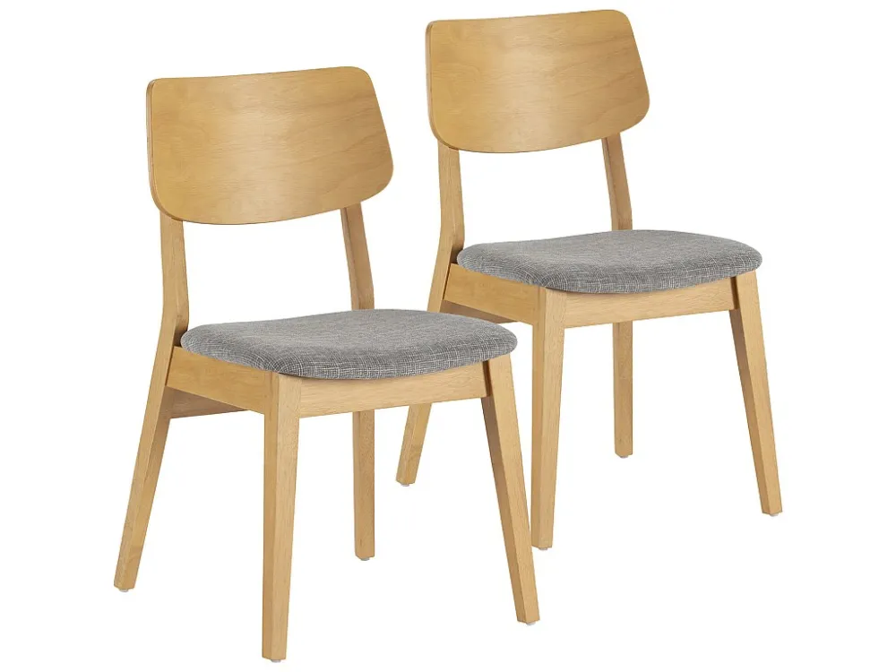 Set van 2 stoelen Susi Kleur Eikenhout, Massief Hout VS Venta-stock