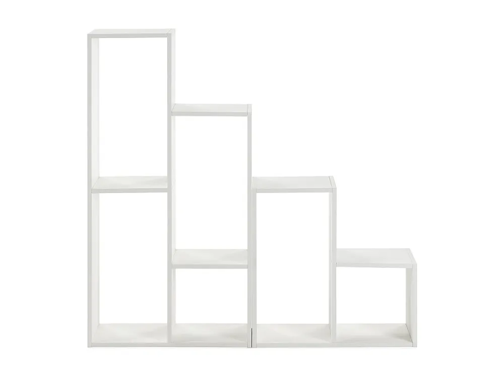 Boekenkast Cies 6 vakken kleur Wit VS Venta-stock