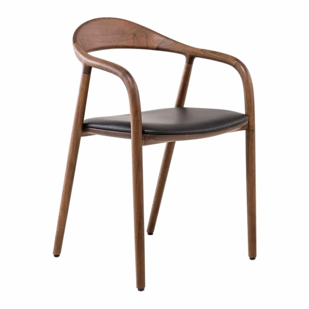 Artisan Neva eetkamerstoel Zenith 9024 Europees walnoot