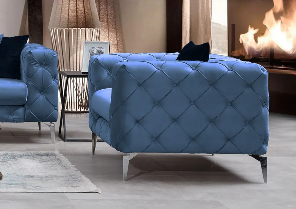 Fauteuil Como velvet Asir Group