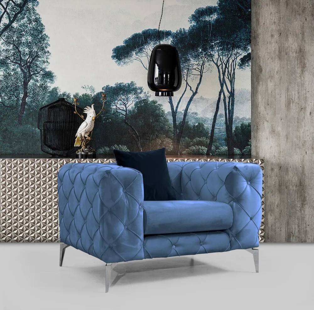 Fauteuil Como velvet Asir Group