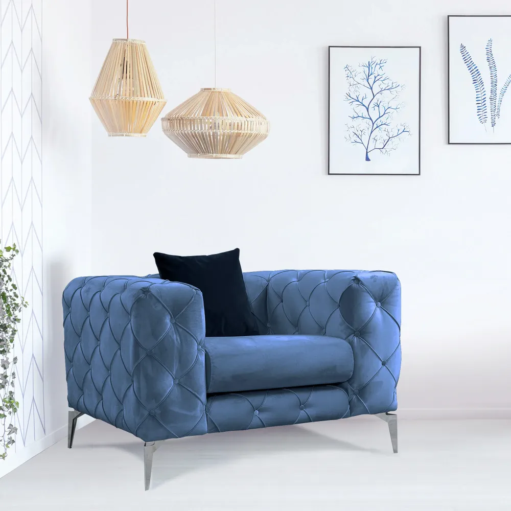 Fauteuil Como velvet Asir Group