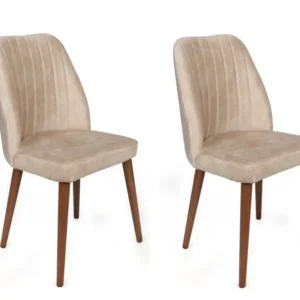 Set van 2 eetkamerstoelen Alfa velvet Asir Group