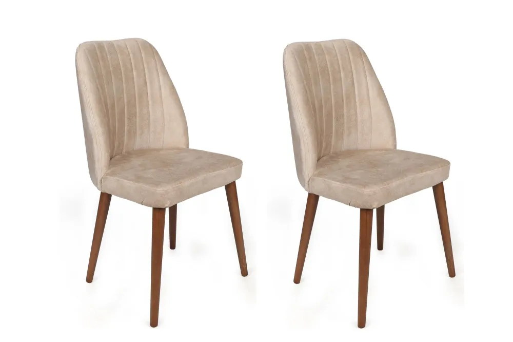 Set van 2 eetkamerstoelen Alfa velvet Asir Group
