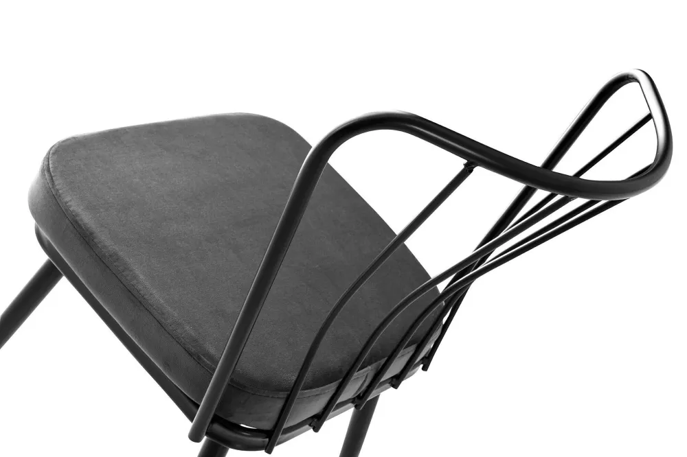 Set van 2 eetkamerstoelen Darnell velvet Asir Group