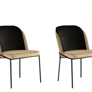 Set van 2 eetkamerstoelen Dries velvet Asir Group