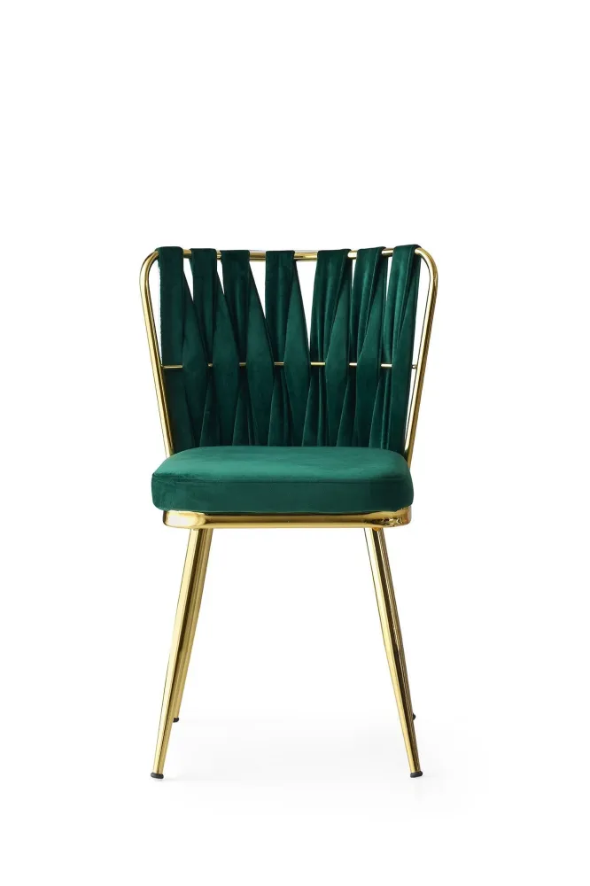 Set van 2 eetkamerstoelen Kusanali velvet Asir Group
