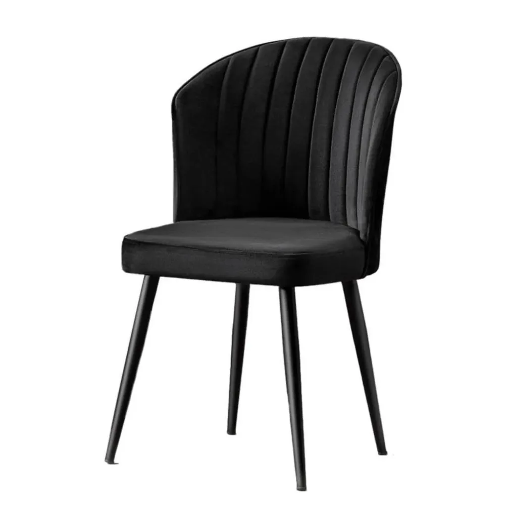 Set van 4 eetkamerstoelen Rubi velvet Asir Group
