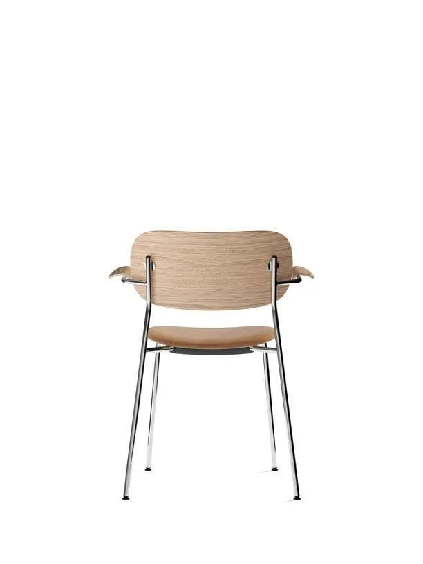 Audo Copenhagen Co Chair armstoel chroom gestoffeerd Dakar 0250