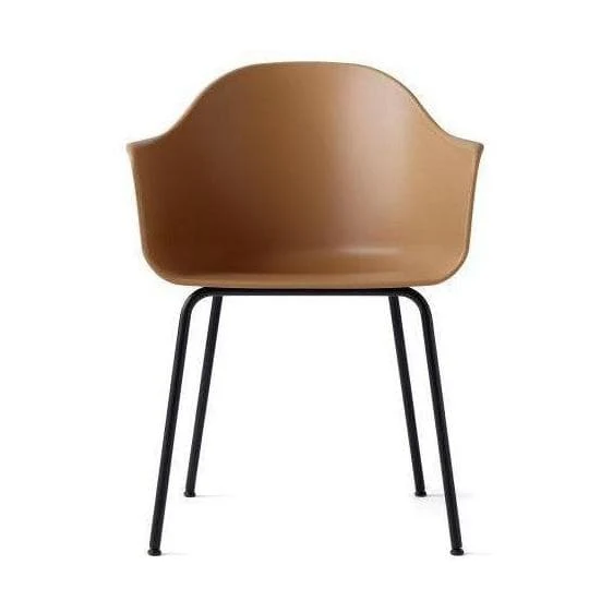 Audo Copenhagen Harbour eetkamerstoel Khaki black steel