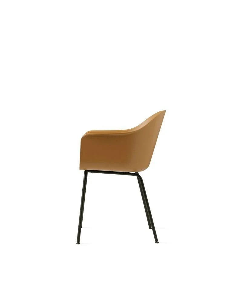 Audo Copenhagen Harbour eetkamerstoel Khaki black steel