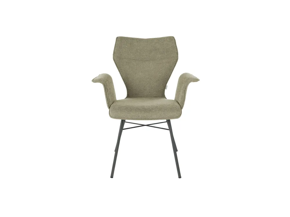 Bert Plantagie Select Clair eetkamerstoel met armleuning liver - grey