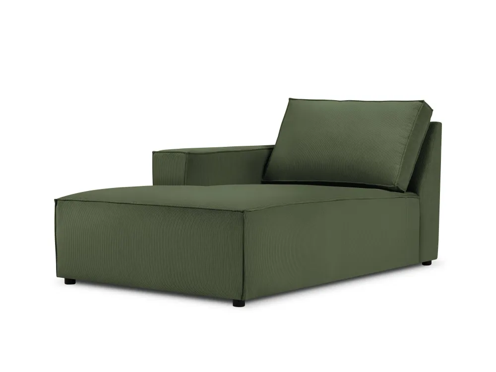 Chaise Longue Carlo links ribstof Beso Lux Group