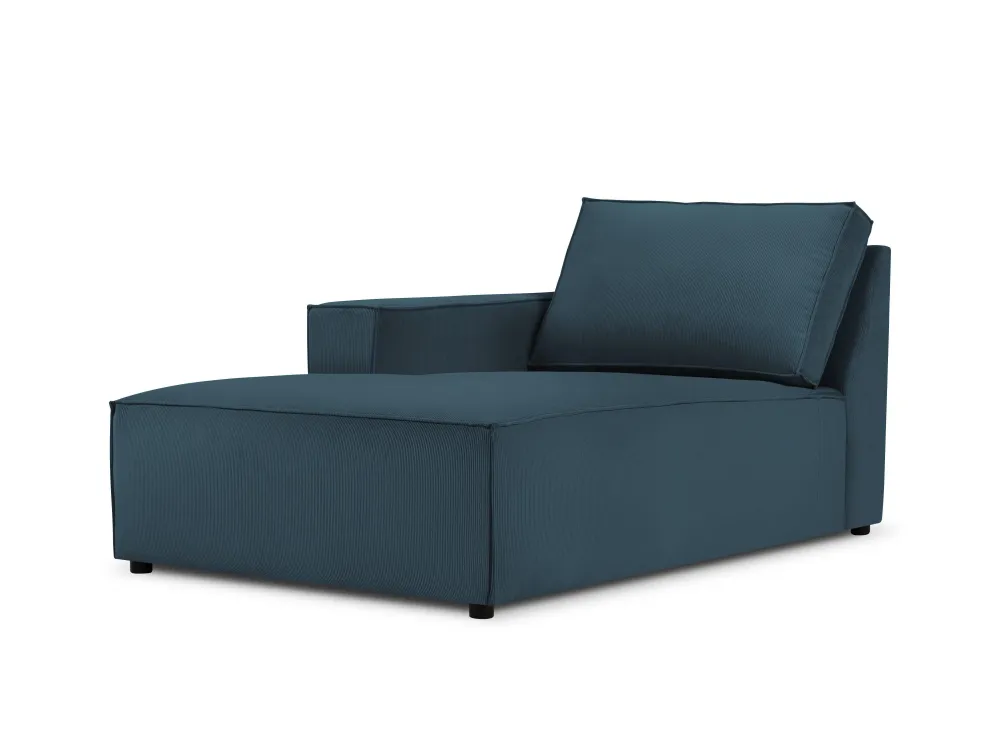Chaise Longue Carlo links ribstof Beso Lux Group