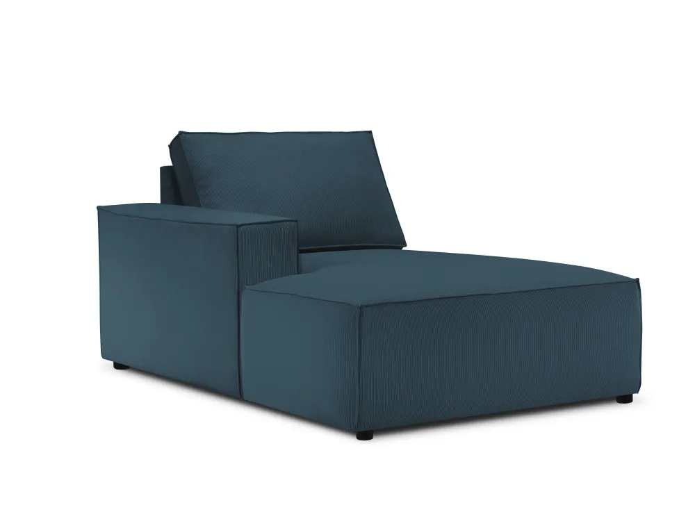 Chaise Longue Carlo links ribstof Beso Lux Group