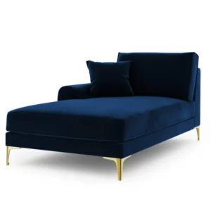 Chaise longue Madara links velvet Beso Lux Group