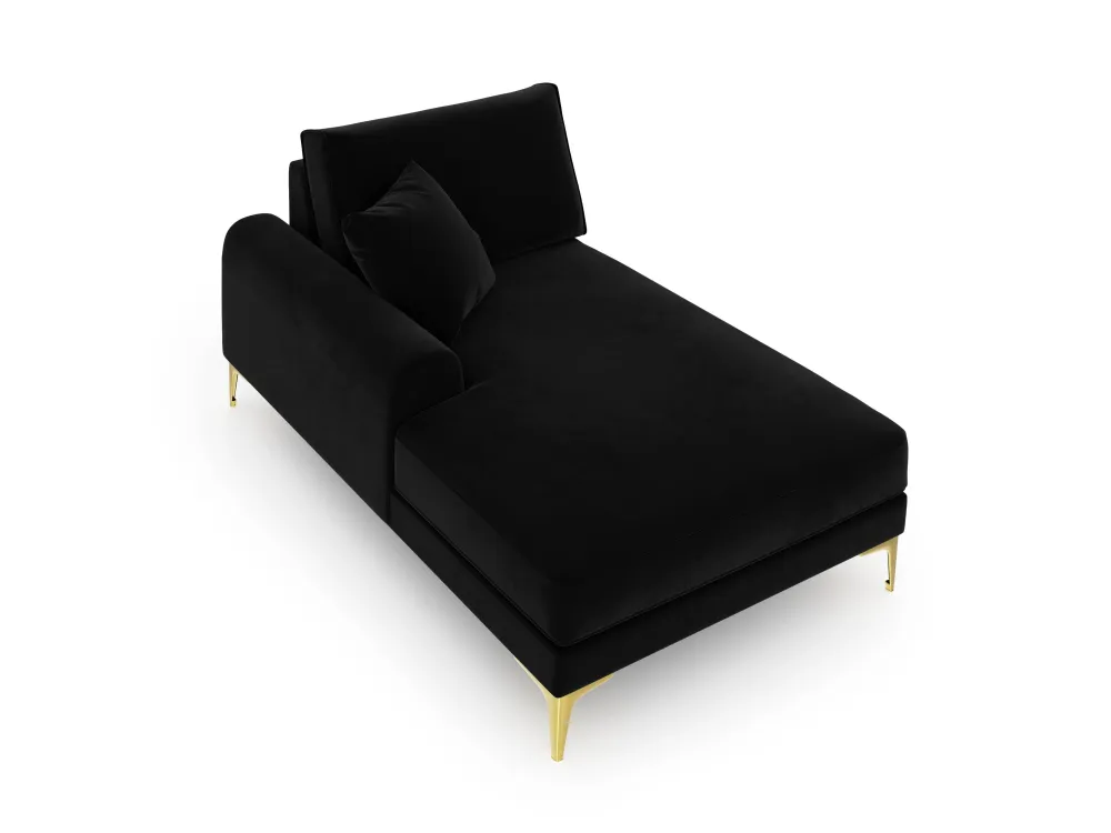 Chaise longue Madara links velvet Beso Lux Group