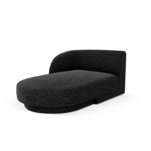 Chaise longue Miley links chenille Beso Lux Group