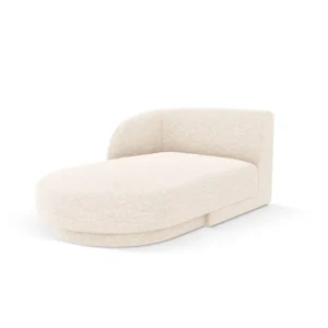 Chaise longue Miley links chenille Beso Lux Group