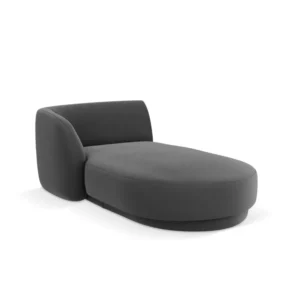 Chaise longue Miley links velvet Beso Lux Group