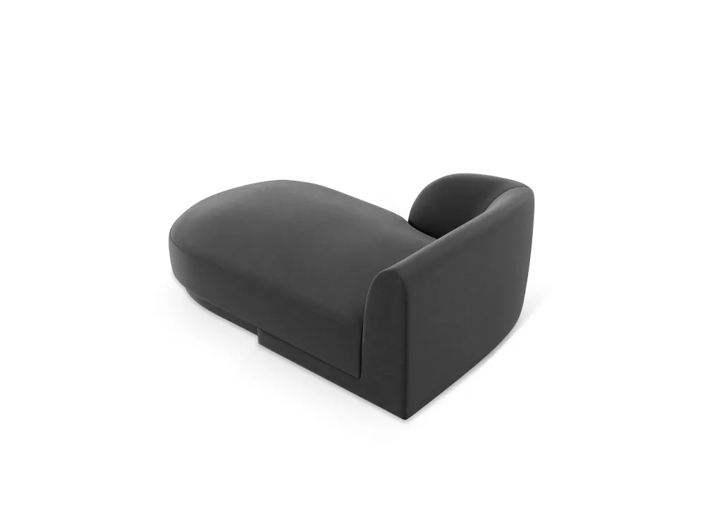 Chaise longue Miley links velvet Beso Lux Group